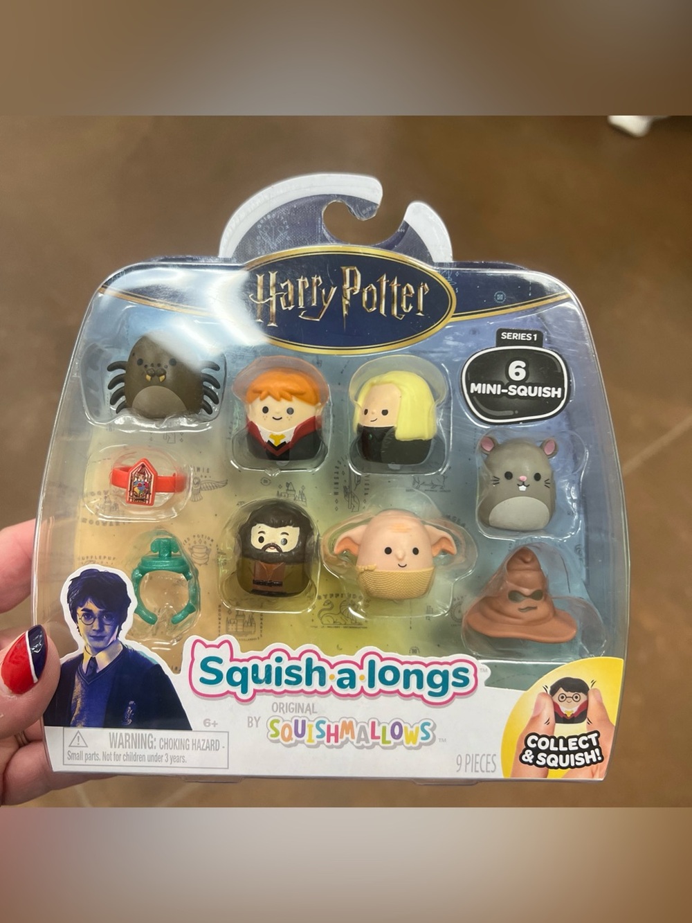 Harry Potter Squish-a-longs 9-Piece Mini Squish Set - Squishmallows